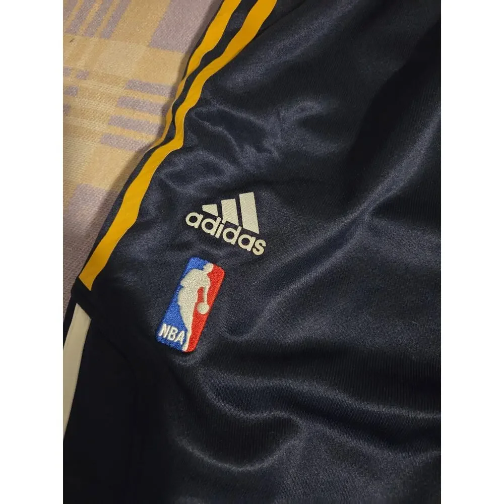 Vintage Adidas Pants Mens XXL Blue Tearaway Snap Breakaway Pacers 2XL Team Issue